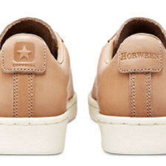 NIB $140 Converse X Horween  Pro Leather Ox Hazelnut 168852C US Mens 9/9.5/10 - Picture 12 of 12